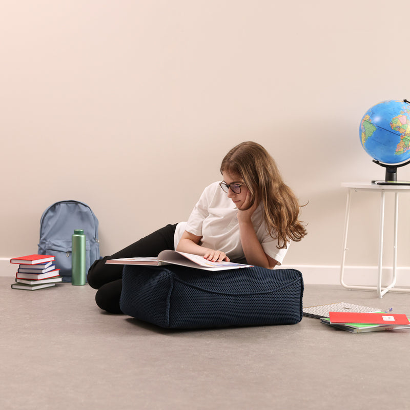 Study Footstool Bean Bag – Tech Mesh, Learning SPACE