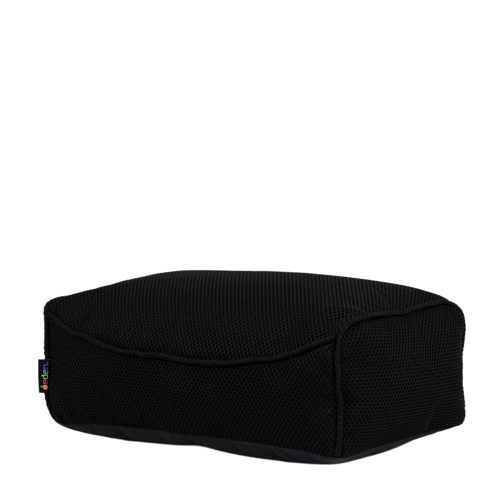 Study Footstool Bean Bag – Tech Mesh, Black - Currently available on pre-order- back in stock end of July/Early Aug Learning SPACE