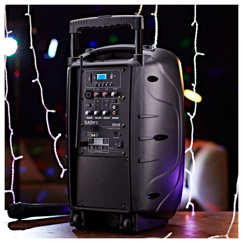 SubZero P10 Portable PA Speaker with Bluetooth & Wireless Mic, Learning SPACE