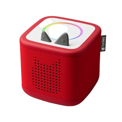 Sunset Red Toniebox 2 – Screen-Free Audio Player, Learning SPACE