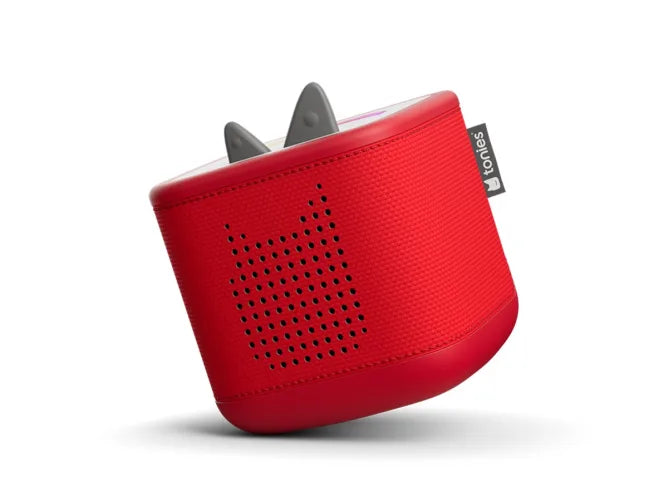 Sunset Red Toniebox 2 – Screen-Free Audio Player, Learning SPACE