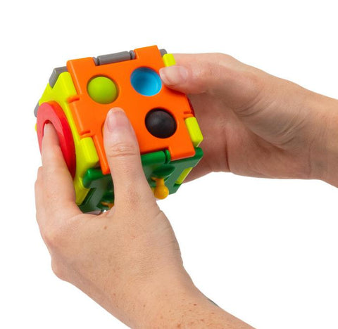 Super Sensory Fidget Square-Calming & Anxiety,Fidget,Fidget Sets,Fine Motor Skills,SCOTEXCEL,Sensory Seeking,Stocking Stuffers,Tobar Toys,Toys for Anxiety-Learning SPACE