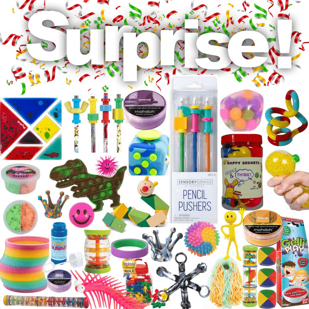 Surprise Fidget Set - 1-Early Education & Smart Toys-Fidget, Fidget Sets, Sensory Boxes, Stock, Surprise-Learning SPACE