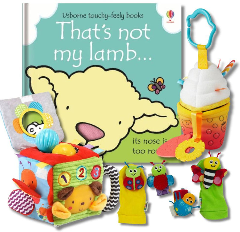 Surprise Gift Bundle for 3-6 Month Olds, Sensory toy Learning SPACE