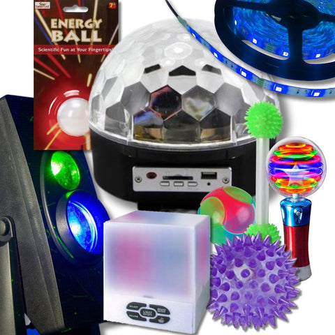 Surprise Light Up Sensory Box – A Calming, Visual Sensory Tool for Home and School-Sensory toy-AllSensory,Calmer Classrooms,Calming & Anxiety,Classroom Packs,Den Accessories,excell2,Helps With,Sensory,sensory activity,Sensory Boxes,Sensory Dens,Sensory Light Up Toys,Sensory Processing Disorder,Toys for Anxiety,Visual Sensory Toys-Learning SPACE