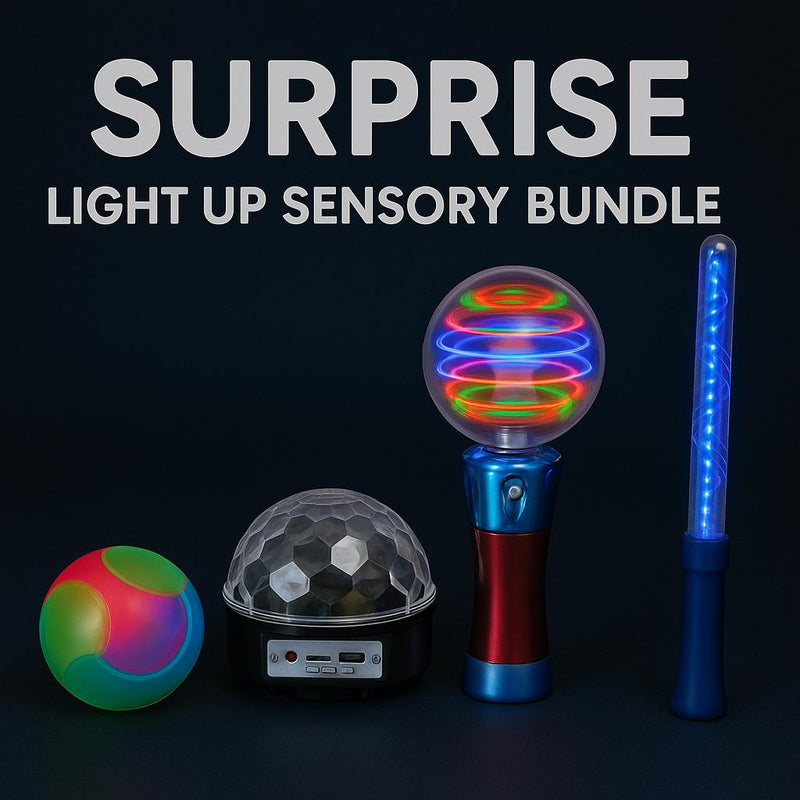 Surprise Light Up Sensory Box – A Calming, Visual Sensory Tool for Home and School, Sensory toy Learning SPACE