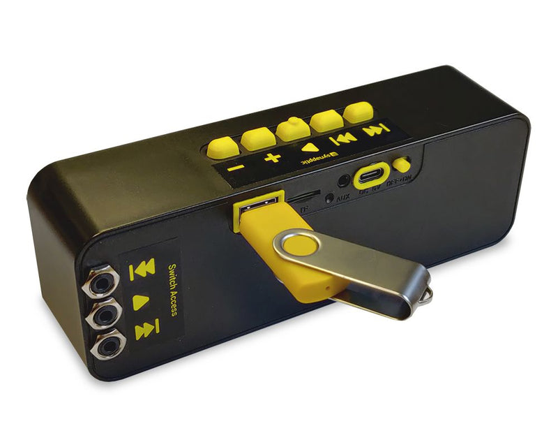 Switch Adapted - Inclusive MP3 Player, Learning SPACE