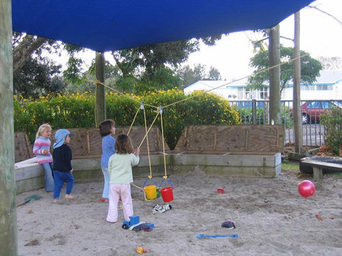 Swivel Pulley Kit-Cosy Direct,Cosy Outdoor,Forest School & Outdoor Garden Equipment,Outdoor Play,Outdoor Sand & Water Play,Sand,Sand & Water,Water & Sand Toys-Learning SPACE