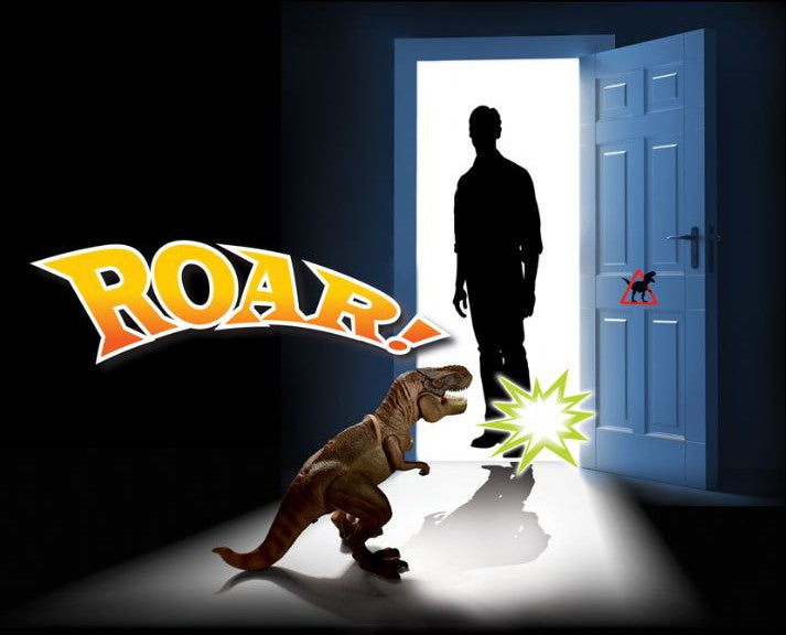 T-Rex Projector & Room Guard – Light-Up Toy, Learning SPACE