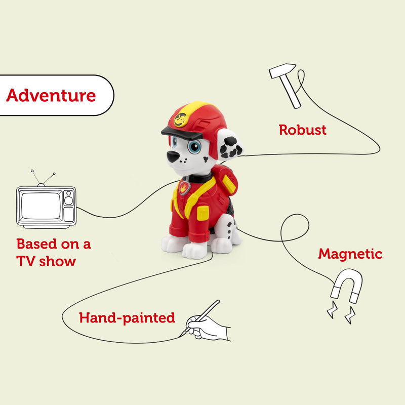 TONIES PAW Patrol Jungle Pups Marshall Audio Tonie Character, Learning SPACE