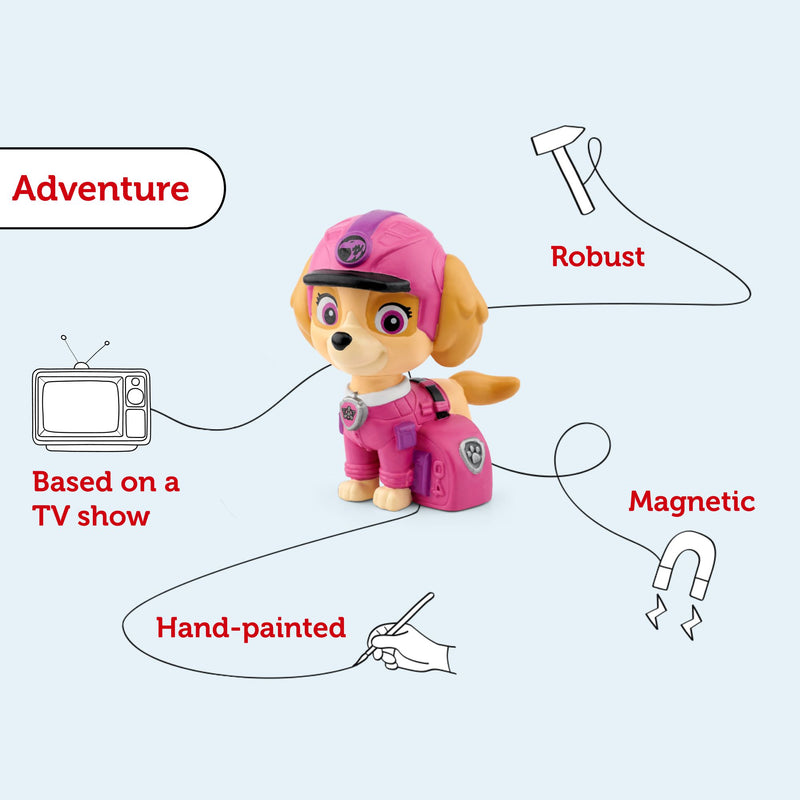 TONIES PAW Patrol Jungle Pups Skye Audio Classic Tonie Character, Learning SPACE