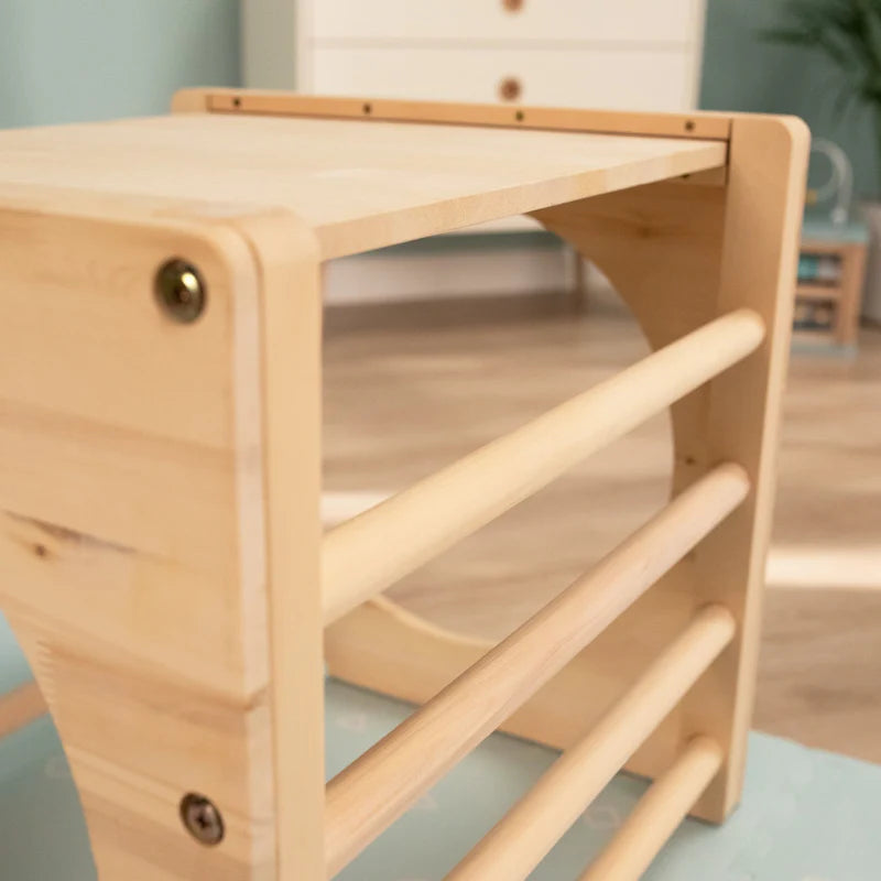 TP Active-Tots Wooden Climbing Cube (UK Mainland Only), Learning SPACE