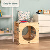 TP Active-Tots Wooden Climbing Cube With Easel Accessory (UK Mainland Only), Learning SPACE