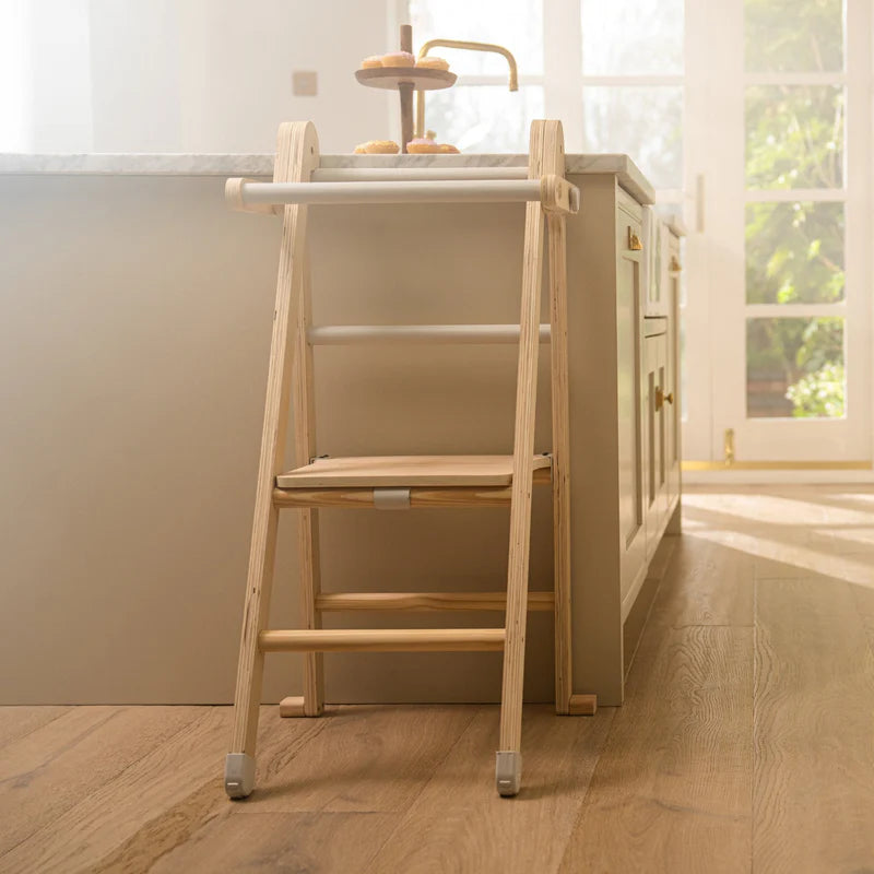 TP Active-Tots Wooden Helper Tower With Easel Accessory (UK Mainland Only), Learning SPACE