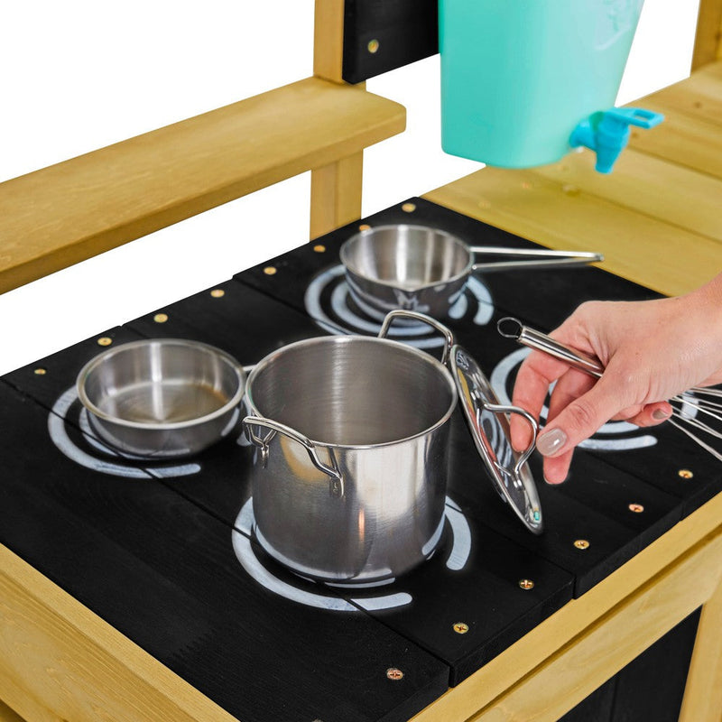 TP Deluxe Wooden Mud Kitchen, Learning SPACE