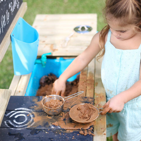 TP Deluxe Wooden Mud Kitchen-Forest School & Outdoor Garden Equipment,Imaginative Play,Kitchens & Shops & School,Messy Play,Mud Kitchen,Outdoor Sand & Water Play,Playground Equipment,Stock,TP Toys,Water & Sand Toys-Learning SPACE