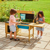 TP Deluxe Wooden Mud Kitchen-Forest School & Outdoor Garden Equipment,Imaginative Play,Kitchens & Shops & School,Messy Play,Mud Kitchen,Outdoor Sand & Water Play,Playground Equipment,Stock,TP Toys-Learning SPACE