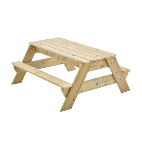 TP Deluxe Wooden Picnic Table Sandpit (UK Mainland Only)-Bench,Dropship,Messy Play,Outdoor Sand & Water Play,Outdoor Sand Pits,Picnic Table,TP Toys,Water & Sand Toys,Wooden Table-Learning SPACE