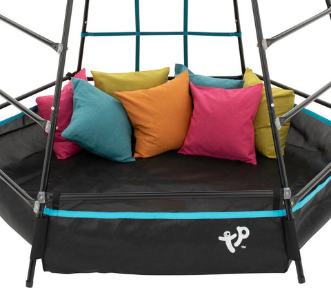 TP Explorer Metal Climbing Frame (Black Edition)-Additional Need,Dropship,Gross Motor and Balance Skills,Helps With,Outdoor Climbing Frames,Playground Equipment,Seasons,Summer,TP Toys-Learning SPACE