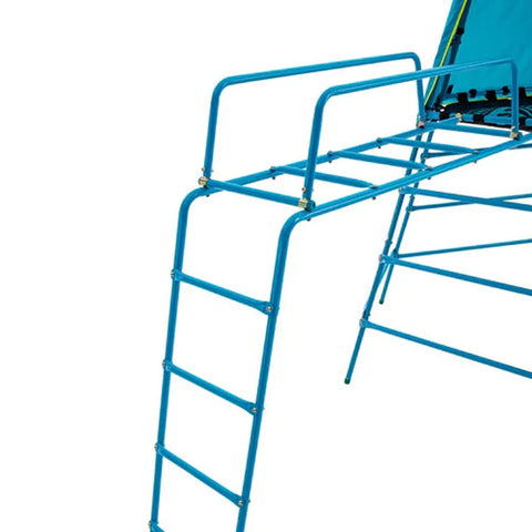 TP Explorer Metal Climbing Frame - Blue Edition (UK Mainland Only)-Dropship,Outdoor Climbing Frames,Outdoor Play,Outdoor Playhouse,Outdoor Swings,TP Toys-Learning SPACE
