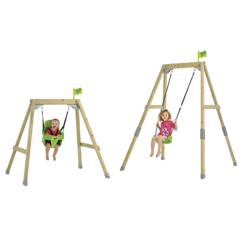 TP Forest Acorn Growable Wooden Swing Set (UK Mainland Only), Learning SPACE