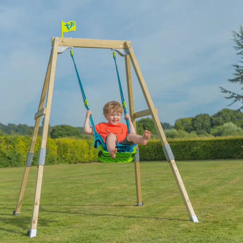 TP Forest Acorn Growable Wooden Swing Set With Quadpod (UK Mainland Only), Learning SPACE