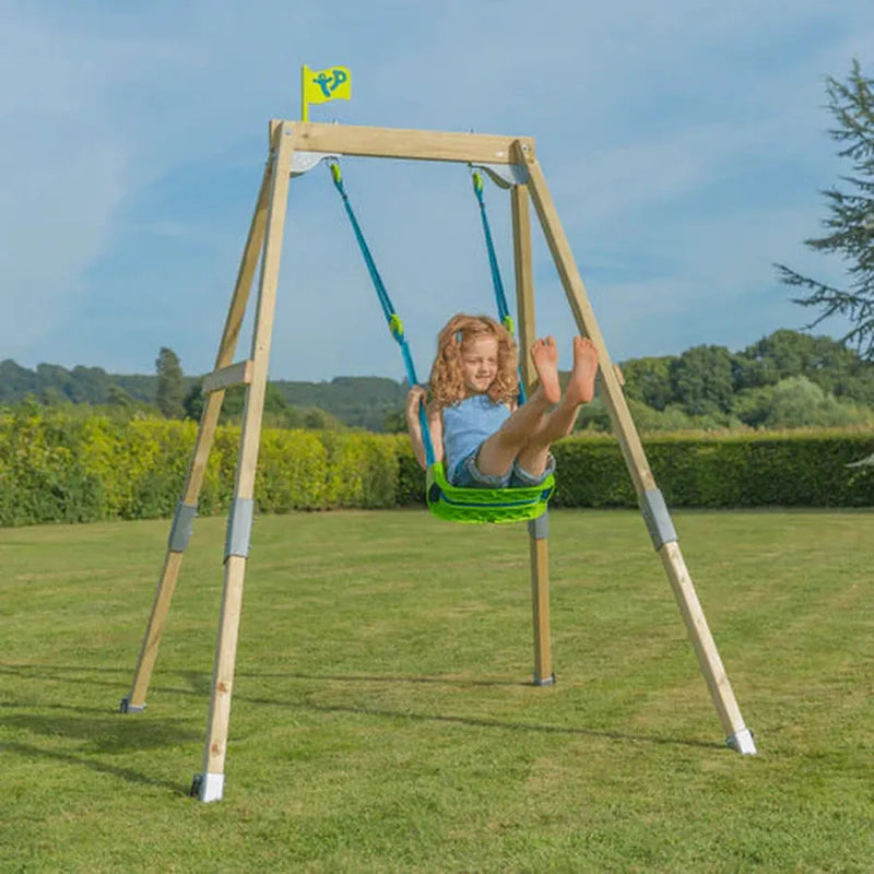 TP Forest Acorn Growable Wooden Swing Set With Quadpod (UK Mainland Only), Learning SPACE