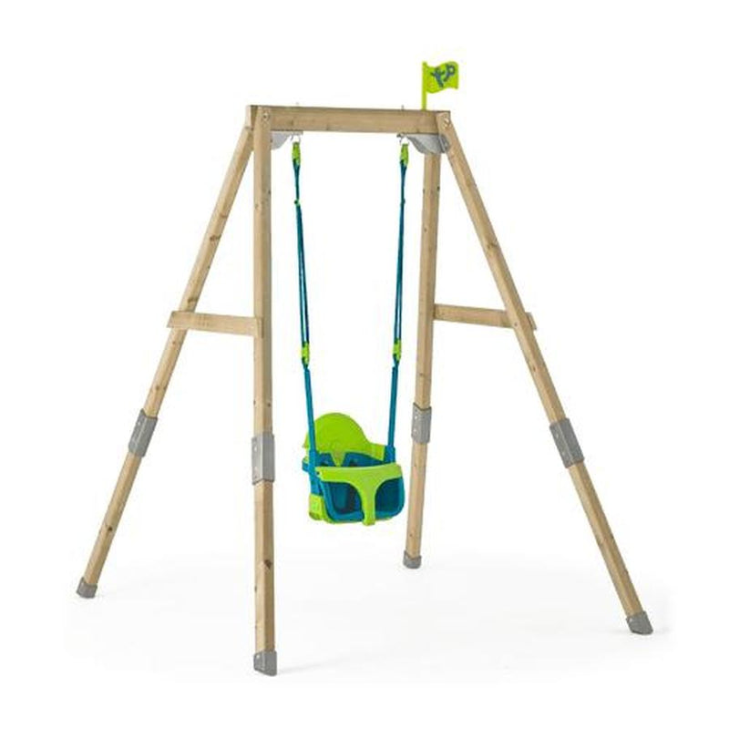 TP Forest Acorn Growable Wooden Swing Set With Quadpod (UK Mainland Only), Learning SPACE