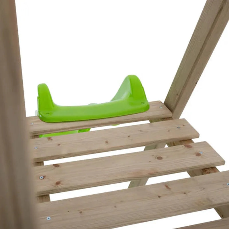 TP Forest Multiplay Double Wooden Swing Set & Slide (UK Mainland Only), Learning SPACE