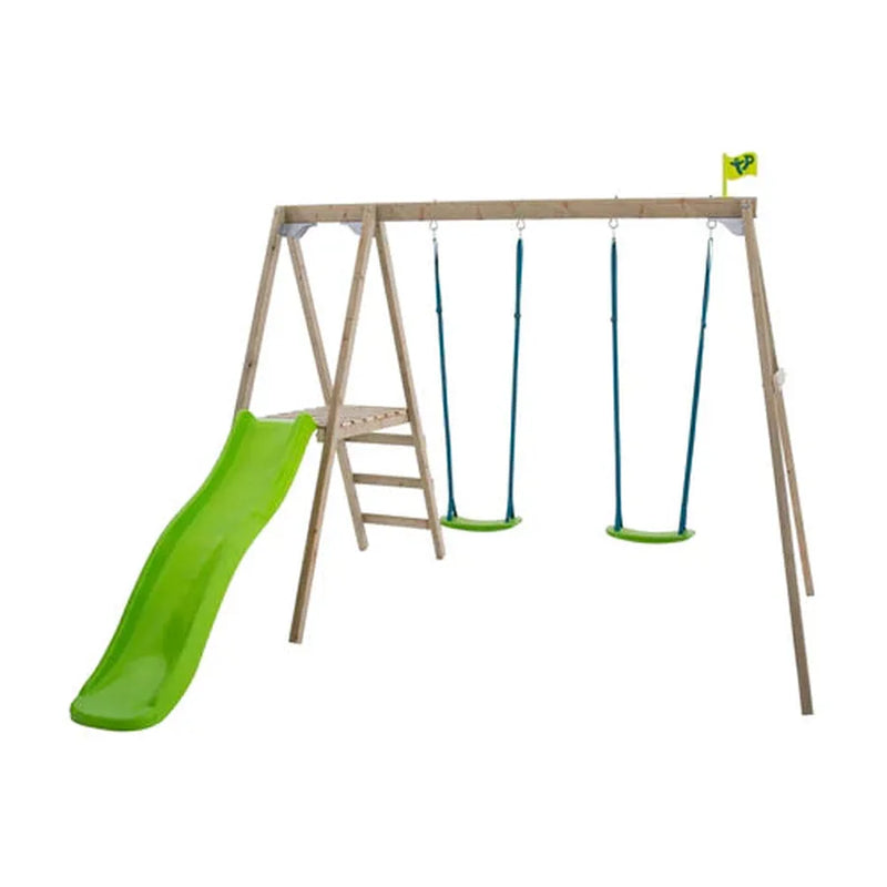 TP Forest Multiplay Double Wooden Swing Set & Slide (UK Mainland Only), Learning SPACE