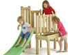 TP Forest Toddler Wooden Climbing Frame & Slide-Additional Need, Baby Climbing Frame, Baby Slides, Gross Motor and Balance Skills, Helps With, Outdoor Climbing Frames, Outdoor Slides, Playground Equipment, Seasons, Summer, TP Toys-Learning SPACE