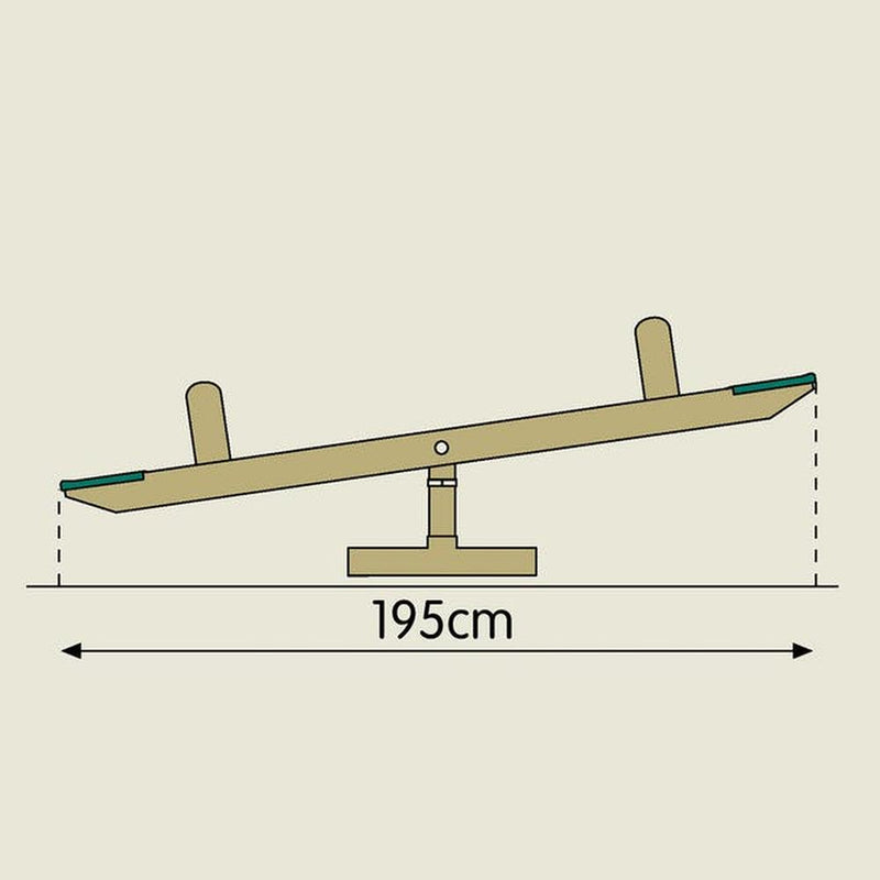 TP Forest Wooden Seesaw, Learning SPACE