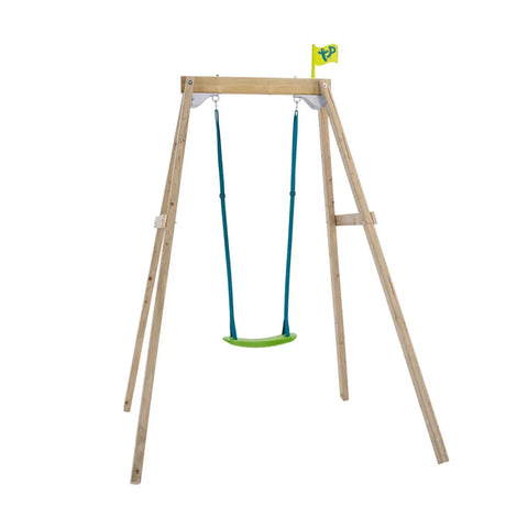 TP Forest Wooden Single Swing Set (UK Mainland Only)-Dropship,Outdoor Swings,swing,TP Toys-Learning SPACE