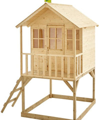 TP Hill Top Wooden tower Playhouse (UK Mainland Only)-Dropship,Outdoor Playhouse,Play Houses,Playground Equipment,Playhouses,TP Toys-Playhouse Only-318P-Learning SPACE