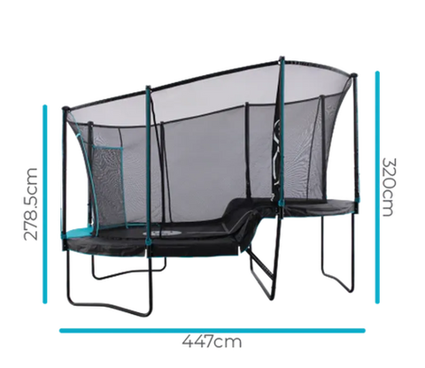 TP Infinity Leap Trampoline – The World’s First Two-Level Trampoline! (UK Mainland Only), Learning SPACE