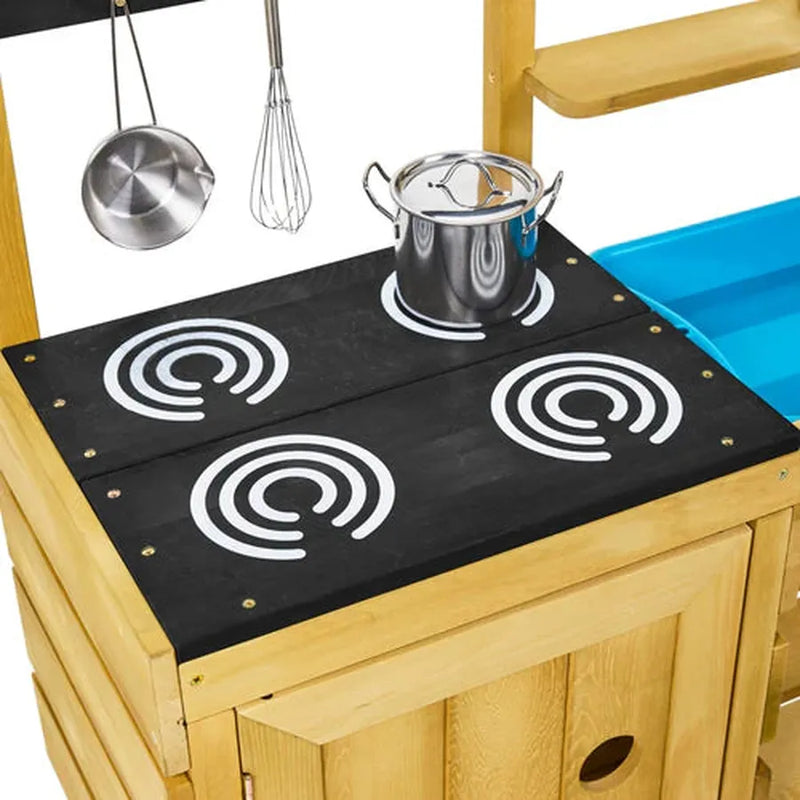 TP Junior Chef Wooden Mud Kitchen (UK Mainland Only), Learning SPACE