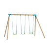 TP Kingswood Triple Swing Set (UK Mainland Only), 3 Swing Seats Learning SPACE