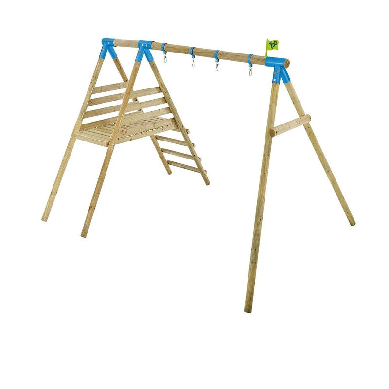 TP Knightswood Double Wooden Swing & Slide Set (UK Mainland Only), Learning SPACE