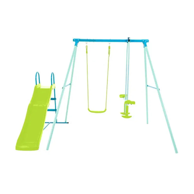 TP Metal Double Swing With Glider & Slide (UK Mainland Only), Learning SPACE