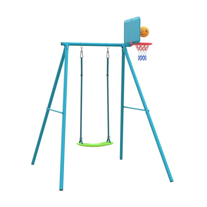 TP Single Metal Swing & Basketball Set (UK Mainland Only), Learning SPACE
