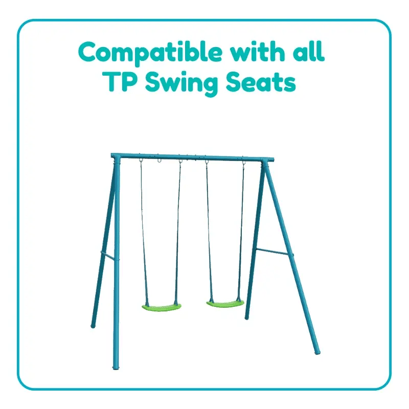 TP Deluxe Single Metal Swing Set (UK Mainland Only), Learning SPACE