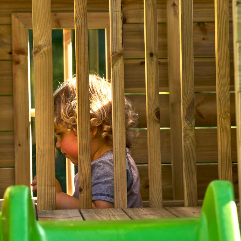 TP Skye Wooden Playhouse & Slide (UK Mainland Only), Learning SPACE