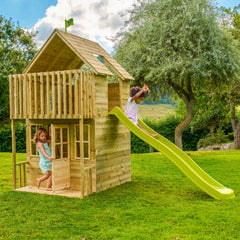 TP Skye Wooden Playhouse & Slide (UK Mainland Only), Learning SPACE
