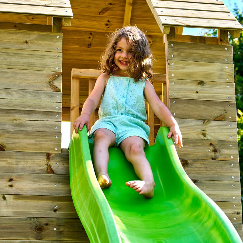 TP Skye Wooden Playhouse & Slide (UK Mainland Only), Learning SPACE