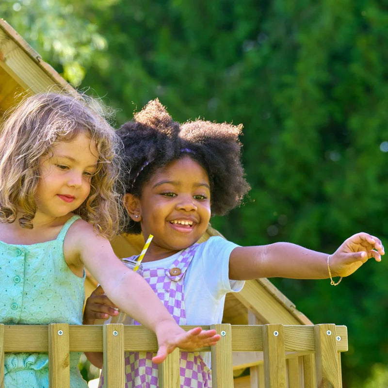 TP Skye Wooden Playhouse & Slide (UK Mainland Only), Learning SPACE