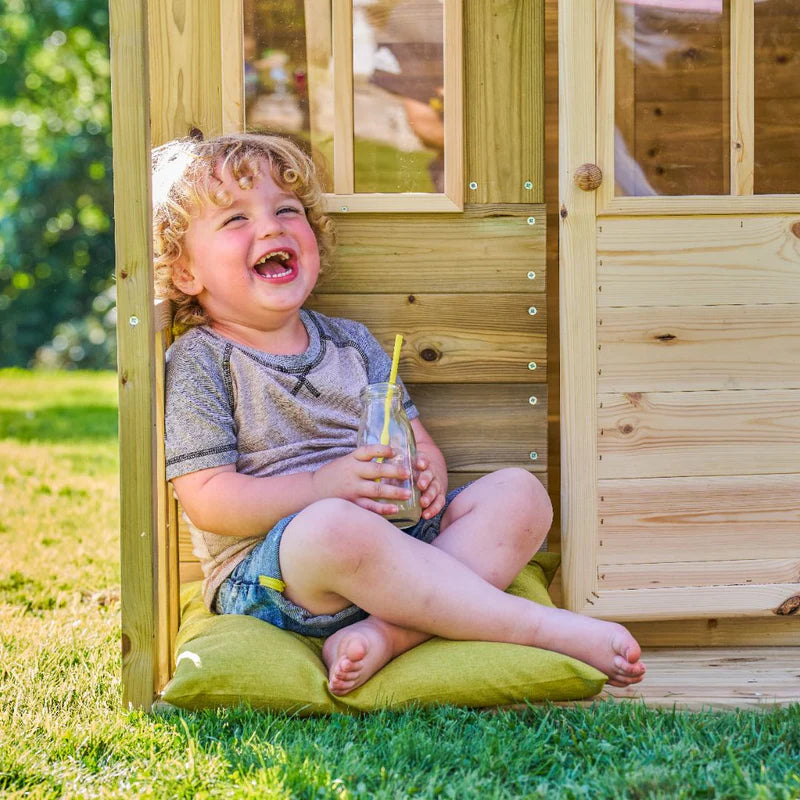 TP Skye Wooden Playhouse & Slide (UK Mainland Only), Learning SPACE