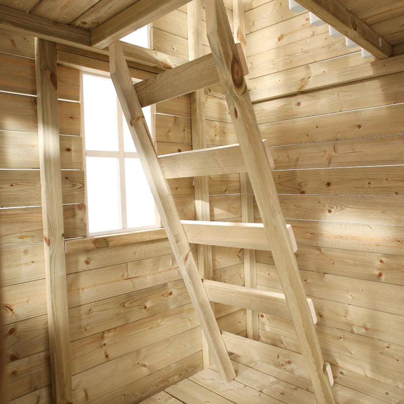 TP Skye Wooden Playhouse & Slide (UK Mainland Only), Learning SPACE