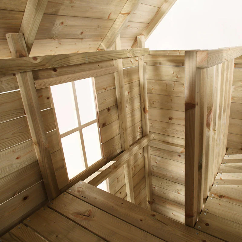 TP Skye Wooden Playhouse & Slide (UK Mainland Only), Learning SPACE
