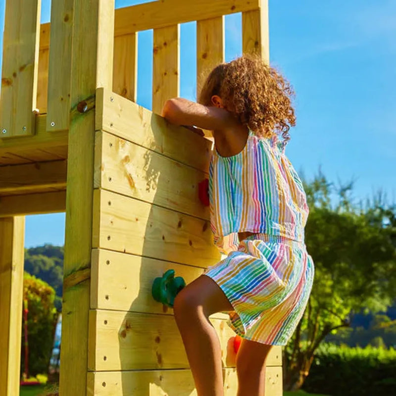 TP Skywood Wooden Climbing Frame (UK Mainland Only), Learning SPACE