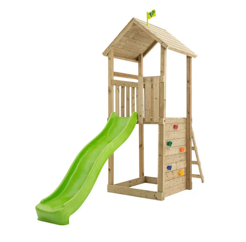 TP Skywood Wooden Climbing Frame (UK Mainland Only), With Slide Learning SPACE